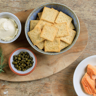 Organic Rosemary Garlic Crackers