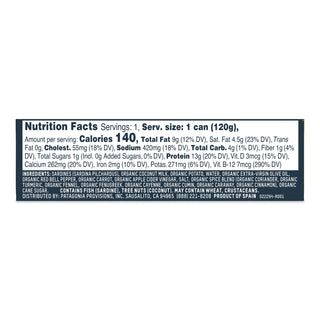 Sardines in Coconut Curry Sauce