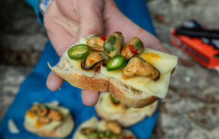 Tinned Fish Toast for the Trail – Mackerel, Mussels, or Sardines
