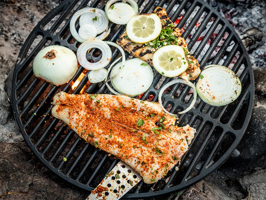 Grilled Red Chile Rockfish Recipe