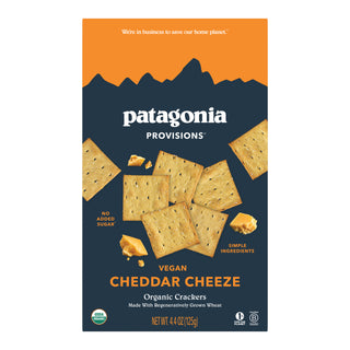 Organic Vegan Cheddar Cheeze Crackers 