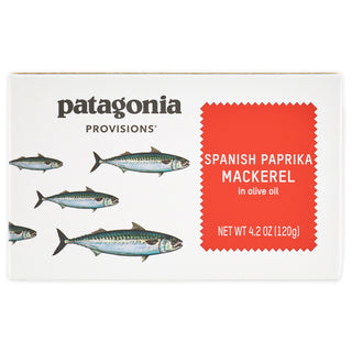 Spanish Paprika Mackerel from Patagonia Provisions package front